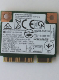 RTL8723BE Module Realtek Wifi + Bluetooth Garanti 1 an, retour produit 15 jours, Livraison Gratuite France métropolitaine & Corse